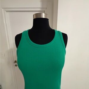 COS Vibrant Green Tank Top
